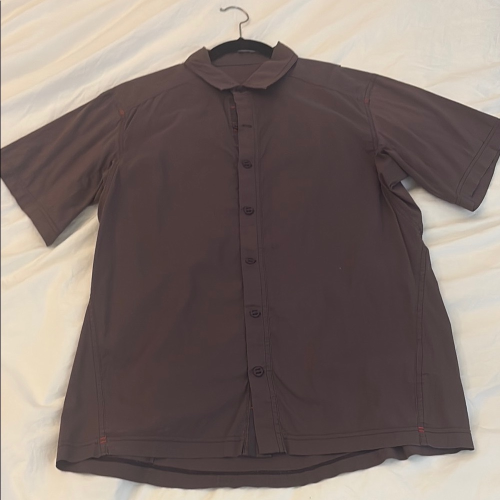 Arc'teryx Brown Polo Shirt Short Sleeve Casual